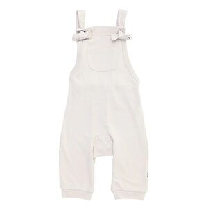 Kyte Baby Bamboo Jersey Overalls, oat, size 2T